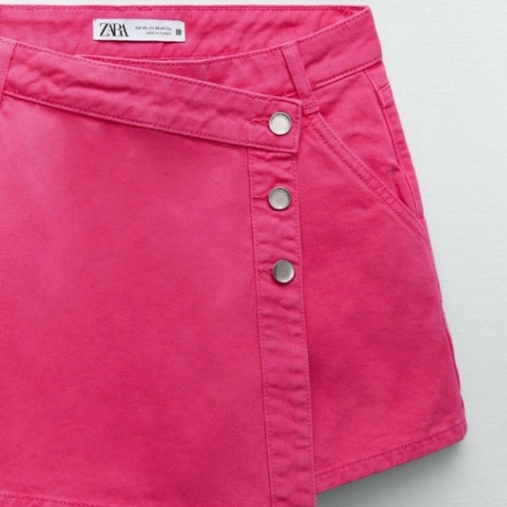 NWT Zara Denim Skort